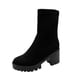 thumbnail image 1 of NECHOLOGY Botas Mujer Adulto Femenino Zapatos Botines mujer Botas minimalistas para mujer Botines Botas Zapatos individuales para damas Zapatos casuales (Black, 7.5), 1 of 5