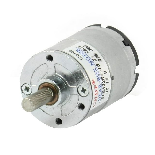 DFGA32RI-16.2i Motor de caja de engranaje de reducción de velocidad de 6mm de diámetro de eje 300RPM DC 12V