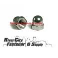 thumbnail image 3 of (2) 3/8-16 Acorn / Dome / Cap Hex Nuts 3/8 X 16 Coarse Thread Nuts Chrome, 3 of 3