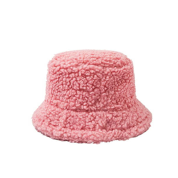 YUEHAO Baseball Caps Ladies Winter Bucket Hat Cute And Warm Caps