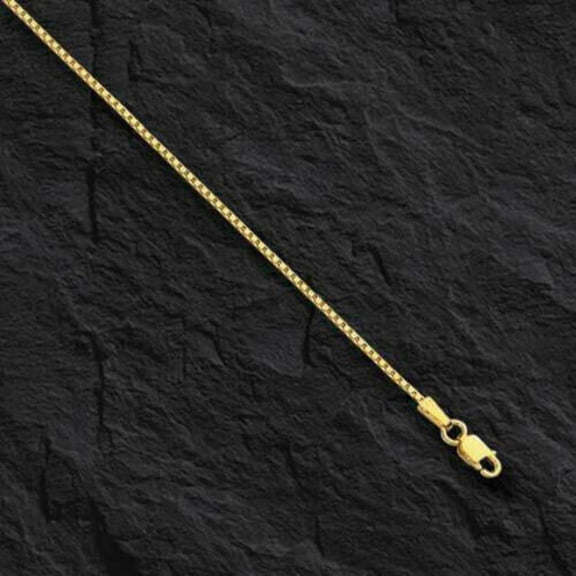 14K Gold 1.1mm Classic Box Chain