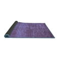 thumbnail image 2 of Ahgly Company Indoor Square Abstract Blue Contemporary Area Rugs, 4' Square, 2 of 4