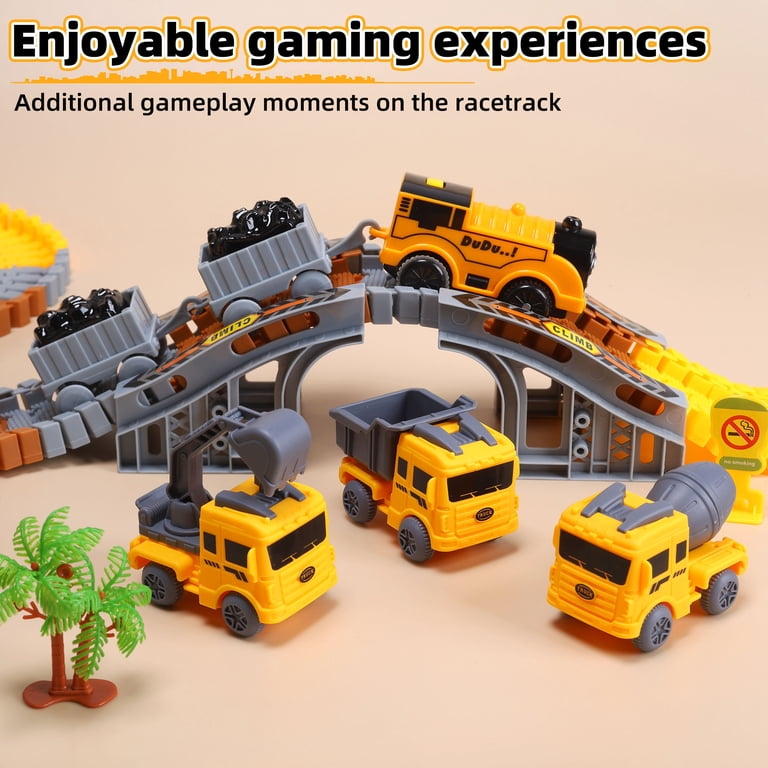 WeFone Construction Race Track Toy 281-Piece Set photo 3