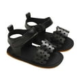 thumbnail image 2 of QISIWOLE Toddler Baby Girls And Boys Cute Sandals Printed Soft Sole Cutout Sandals summer savings, 2 of 5