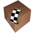 thumbnail image 4 of Checkerboard Vinyl Tape 2" X 36 Yard Roll Black / White (24 Roll/Case), 4 of 4