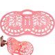 thumbnail image 2 of Bolsa de limpieza de sujetadores Pedty B, bolsa de malla de silicona para lavar ropa interior, reutilizable, compatible con sujetadores de copa AC, antideformación, para lavadoras y secadoras., 2 of 8
