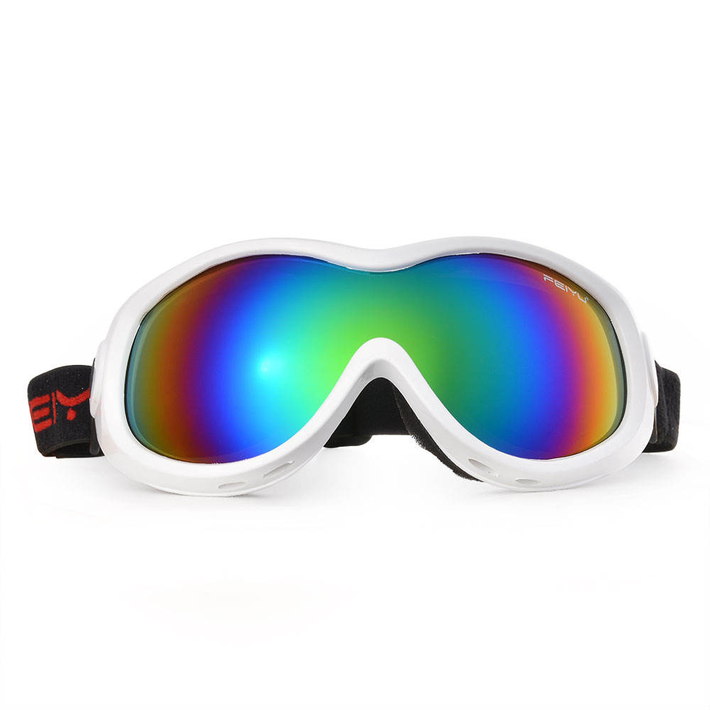 AGPTEK Kids Youth Junior Snowboarding Snow Ski Goggles Windproof Anti Fog White - image 4 of 9
