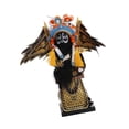 thumbnail image 4 of Fancyes Opera Doll Ornament Chinese Figurine, Craft, Decoration Collectible Statue, Desktop Decoration for Bedroom Shelf A, 4 of 8