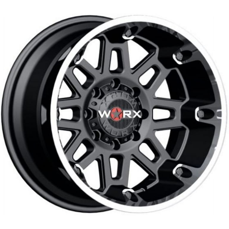 20x9 Worx 811U Conquest Black Wheel 6x135/6x5.5 (18mm