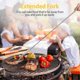 thumbnail image 3 of Retractable Fork and Spoon Set for Barbecue, Dinner, Dessert - Adjustable Length Tableware, 3 of 5