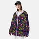 thumbnail image 3 of Balery Colorful Mexican Sudadera ligera de manga larga con capucha y protección solar UPF 50+ para hombre y mujer, ideal para pesca y running-X-Large, 3 of 7