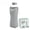grey, variant on 600ml Silicone Folding Bottle Adult Portable Reusable Plastic Cups Outdoor Travel Gym Water Bottle Motivational Drinking Bottle