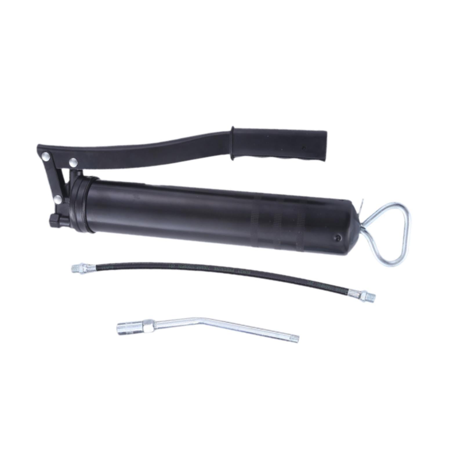 Wzmzjy Hand Held Grease Filler Tool Heavy Duty 15 inch Length Professional Black Grease