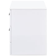 ClickDecor Hudson 2 Drawer Nightstand White