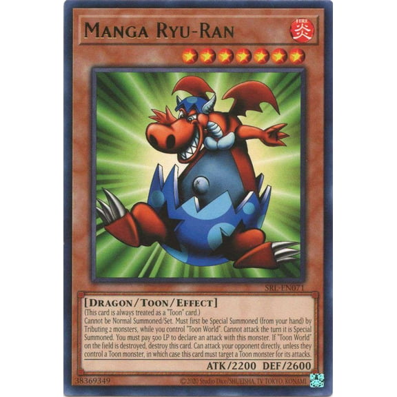 YuGiOh Spell Ruler 25th Anniversary Rare Manga Ryu-Ran SRL-EN071