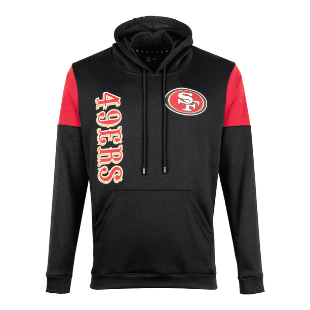 NFL Sudadera Hoodie San Francisco 49ers Negro para Hombre, Talla Extra  Grande