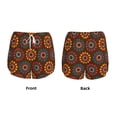 thumbnail image 3 of Balery 60s and 70s Aesthetic1 Pantalones cortos deportivos para mujer con forro y dos bolsillos, elásticos, para entrenamiento, gimnasio, yoga-X-Large, 3 of 7