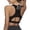 Black, variant on Women's Tanks Support Sports Top for Women Breathable Stretch Knit Wirefree Comfort Yoga Gym Fitness Vest Everyday Schooling Blue S