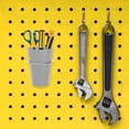 thumbnail image 4 of ETHZZLE 1Set Silver Pegboard Hooks Various Shapes Practical Tool Holders for Workshop and Kitchen, 4 of 8