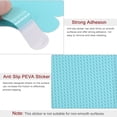 thumbnail image 4 of 24uds Antideslizante Bañera Pegatinas Baño Ducha Piso 7.1 Antideslizante Pegatina Cinta S-Forma Estilo Calcomanías para Baño Cocina Bañera Escalones Escaleras, Azul, 4 of 7