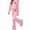 Pink, variant on ITSAME Girls Outfit Set 2-Piece Fall Clothes Bow Print Long Sleeve Crewneck Pullover and Flared Pants Size 7