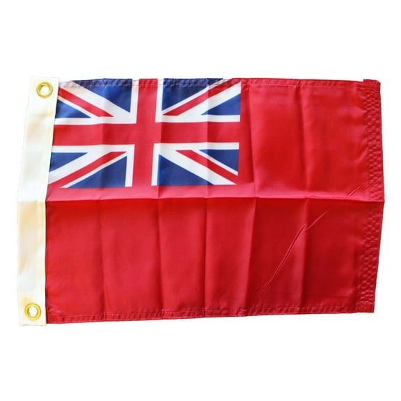 United Kingdom Red Ensign (current) - 12"X18" Nylon Flag