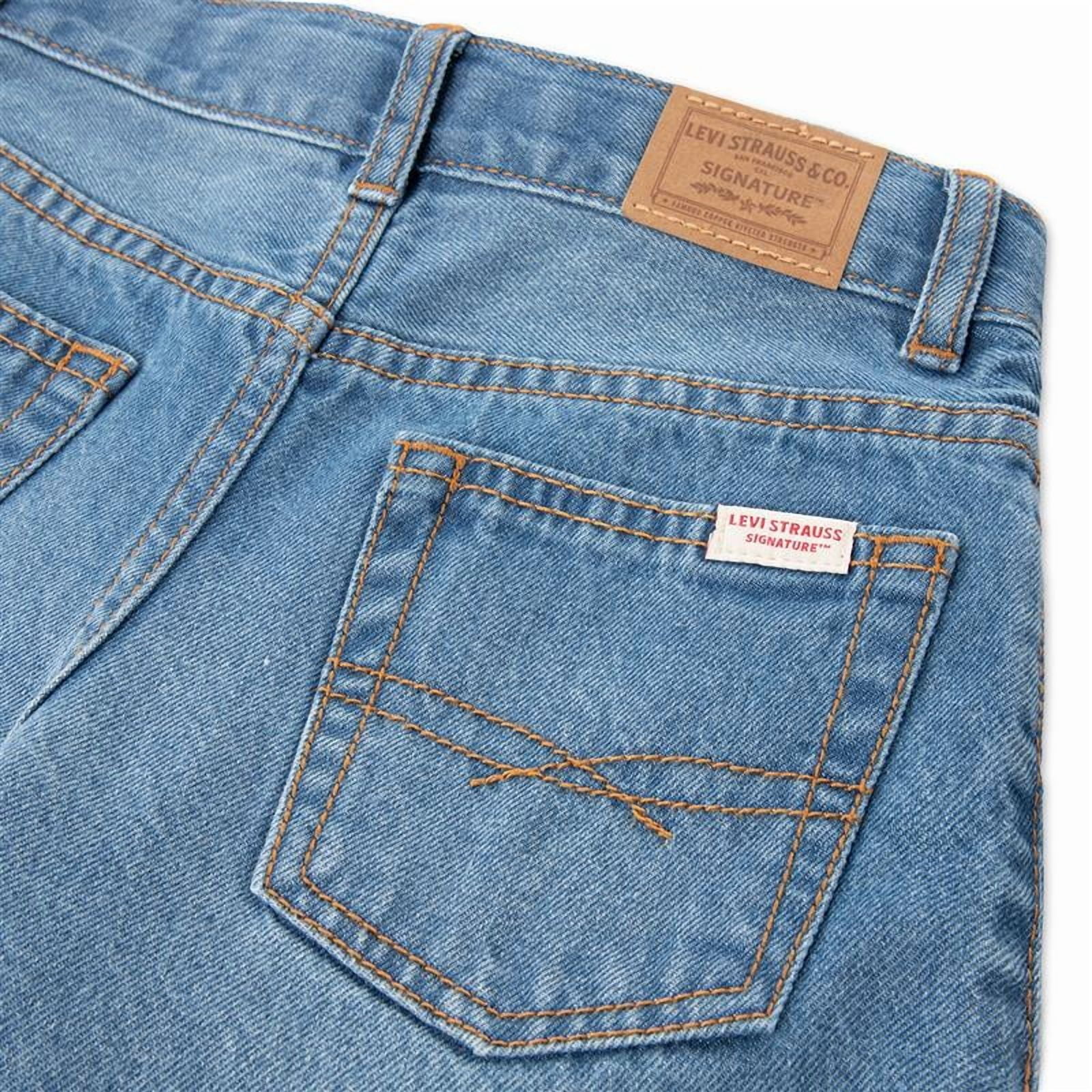 Levi Strauss Signature Boys Loose Fit Denim Shorts, Sizes 4-18