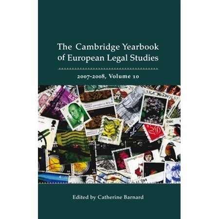 Pre-Owned Cambridge Yearbook of European Legal Studies: Cambridge Yearbook of European Legal Studies Vol 10 2007-2008 (Hardcover)