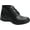 Black Smooth Leather, variant on Women's Krista Lace Up Bootie