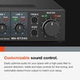 thumbnail image 2 of TASCAM MA-BT240 Amplificador de mezcla con Bluetooth, mezclador de instalación de 240 W para espacio, 2 of 6