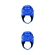 thumbnail image 2 of Wosthever Casco ligero para máxima protección deportiva - Casco de ajuste ajustable Protector de cabeza Casco de fútbol azul M azul METRO 2piezas, 2 of 6