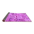 thumbnail image 2 of Ahgly Company Indoor Rectangle Patchwork Purple Transitional Area Rugs, 5' x 8', 2 of 4