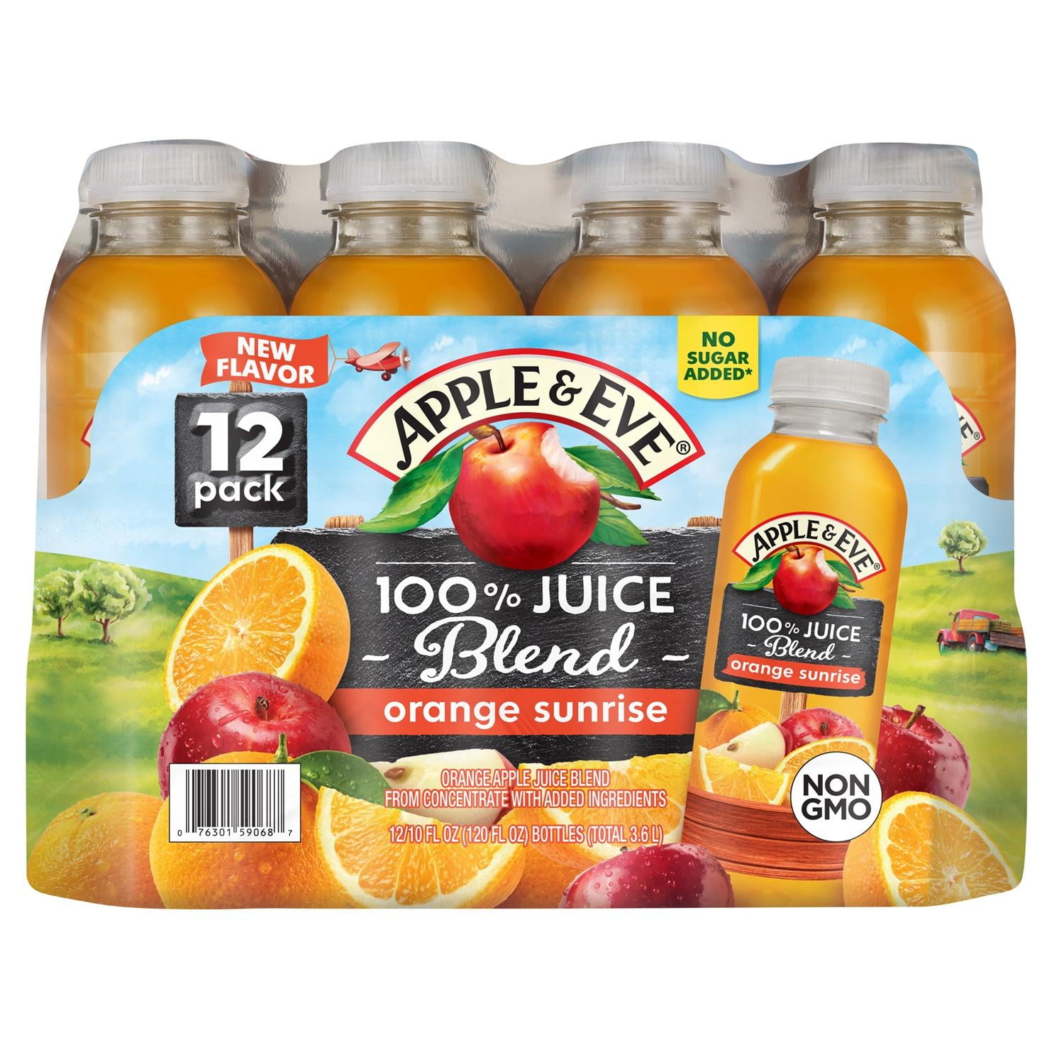 (3 pack) Apple & Eve 12 pack 10oz Orange Sunrise Juice