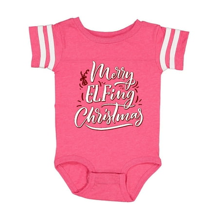 

Inktastic Merry Elfing Christmas Gift Baby Boy or Baby Girl Bodysuit