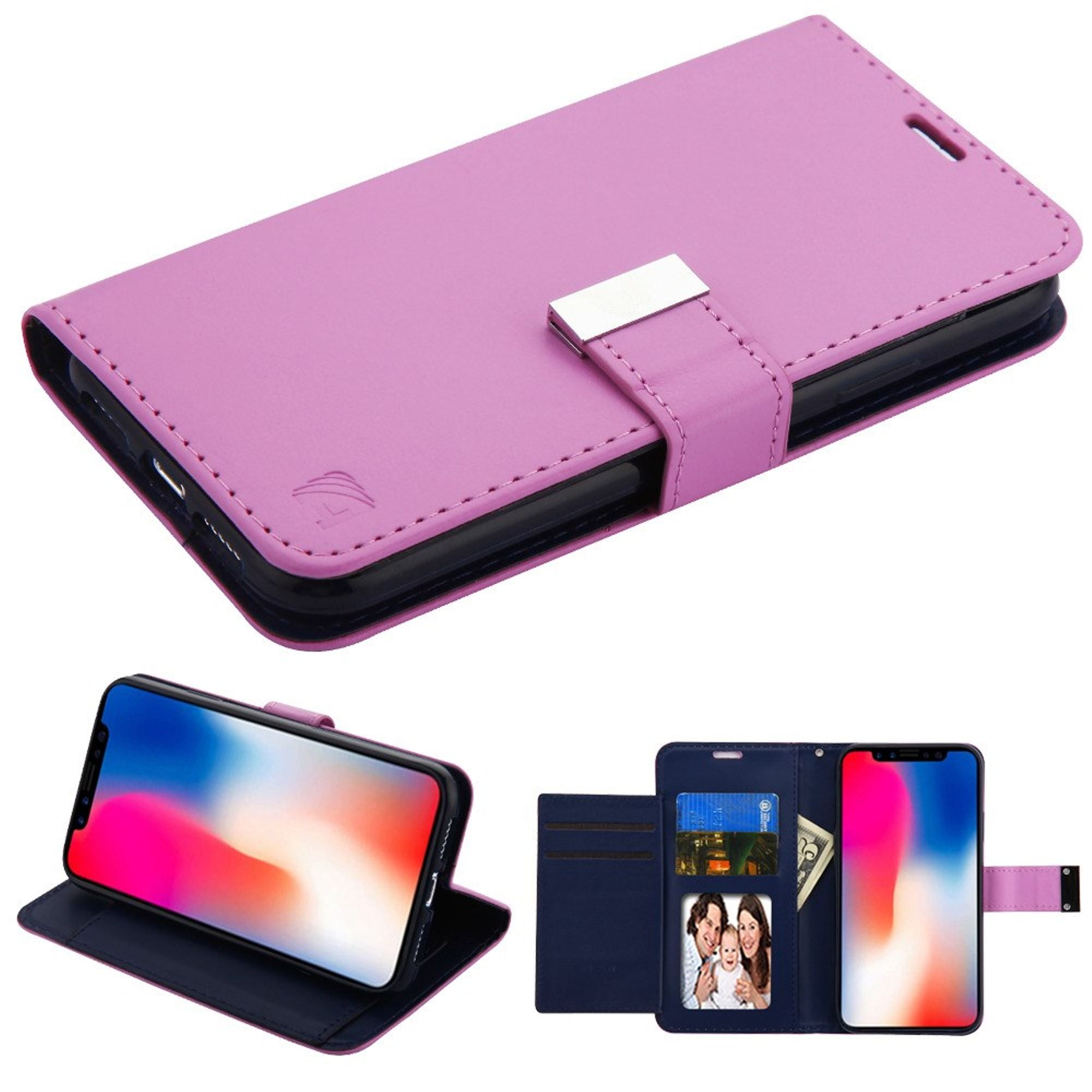 For Apple iPhone XR Case, by Insten MyJacket Folio Flip Leather Case