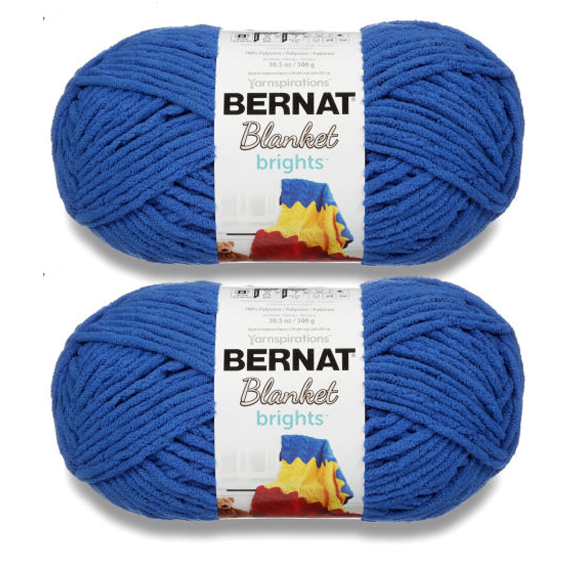 Bernat Super Value Stripes Yarn - Candy Store Color | 5 Oz (142g) Worsted Weight, 100% Acrylic, Self-Striping - View #11