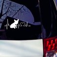 thumbnail image 5 of SPRING PARK French Bulldog Heartbeat Car Bumper Window Sticker Reflective Decorative Decal, 5 of 7