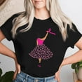 thumbnail image 2 of Butterfly African Black Girl T-Shirt - Breast Cancer Survivor Warrior Women’s Tee, Inspirational Empowerment Pink Ribbon Awareness Shirt, 2 of 3