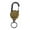 Khaki, variant on Colaxi Retractable Keychain Key Holder Retractable Cord Key Chain Retractable ID Reels for Climbing Fishing Dark Green