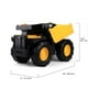 thumbnail image 2 of Camión volquete CAT Mighty Steel de 20 pulgadas de Construction Toy, 2 of 6