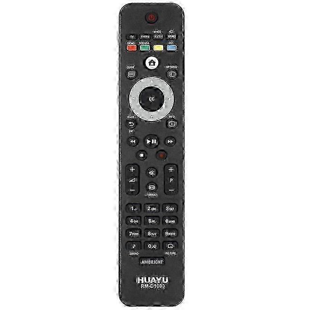 HUAYU RM-D1000 8m Max Infrared Remote Control Compatible For Philips LCD TV RC1904 / 001 RC4422 / 01