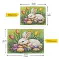 thumbnail image 5 of WOBOGO Easter White Bunny Puzzle Challenge 500 Piece Jigsaw Suitable for Game Night Finished Size 20.5 x 14.9in, 5 of 9
