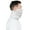 White, variant on Mueller 811 Neck Gaiter Multi-Functional Cover Up: One Size (Black)