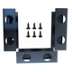 thumbnail image 1 of Under Desk Laptop Mount, Laptop Under Desk Mount 1.2 inches Tall Effective Space, Under Desk Laptop Holder Rack, 1 of 5