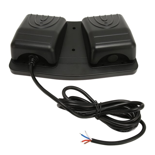 Interruptor de pie doble ANGGREK Pedal Autoblocante de Alta Potencia Para equipos industriales