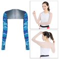 thumbnail image 3 of Mangas de chal con enfriamiento avanzado, protección solar, anti-UV, transpirables, enfriadores, para golf, conducción, equitación, senderismo, accesorios para deportes al aire Azul camuflaje, 3 of 9