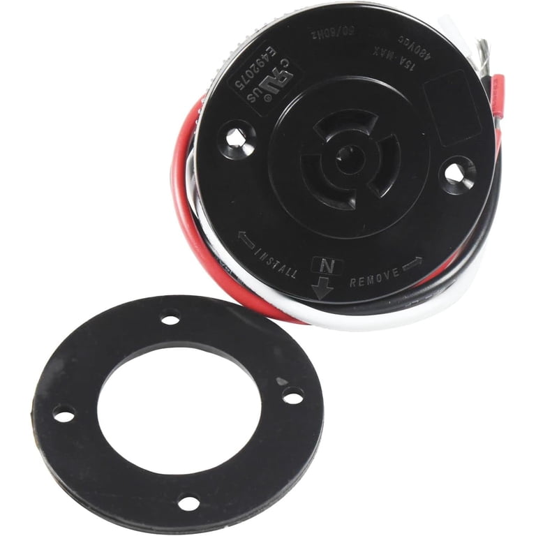 HQRP Photocell Sensor Shorting Cap - Twist Lock For Outdoor Lights, LED Garage & Landscape Lighting