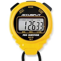 Accusplit A601XY Pro Survivor Stopwatch with Yellow Case