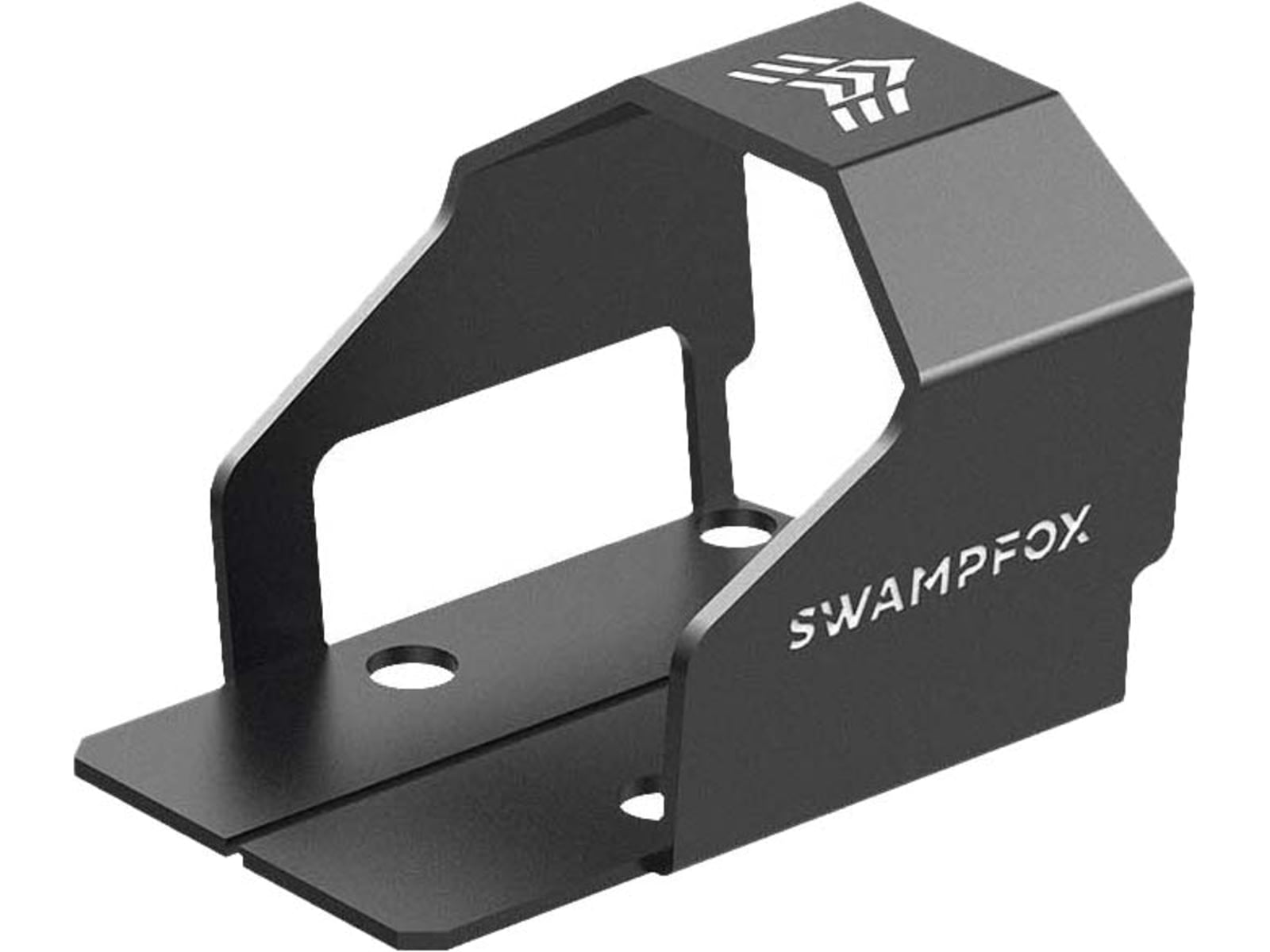 Swampfox Justice Ironsides Shield Red Dot Sight Cover, Black