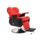 thumbnail image 1 of Sillón Barbería Vanlig Roma Color Rojo, 1 of 4